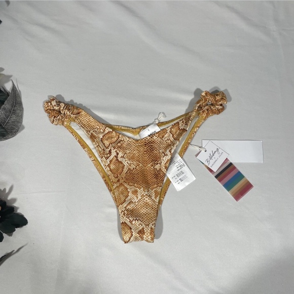 NWT Billabong x‎ Sincerely Jules [ Small ] Over The Sun Hike Bikini Bottoms - Picture 3 of 11